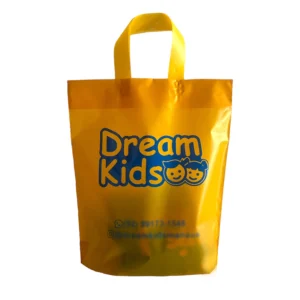 Home 11 100 Sacolas Alça Fita personalizada Amarelo 30×45 cm