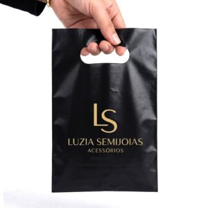 100 Sacolas perfumadas personalizadas 16x25 cm
